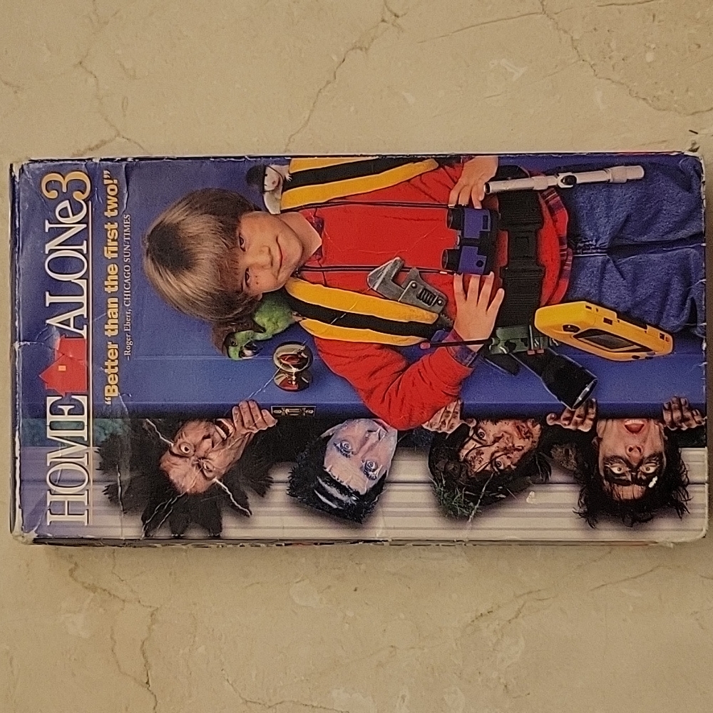 20th Century Fox Home Alone 3 VHS Tape